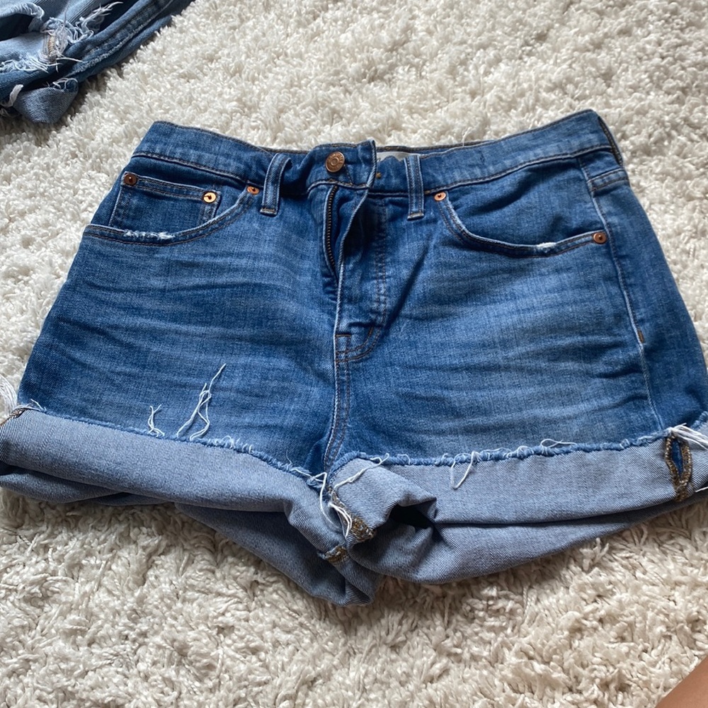 Madewell jean shorts